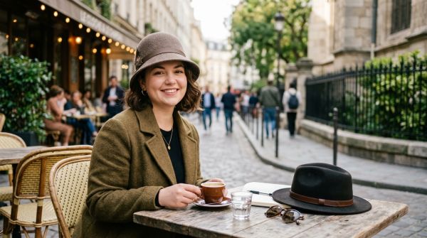 Pourquoi le chapeau cloche va mieux aux visages ronds qu'un fedora
